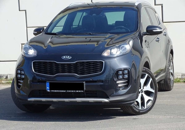 Kia Sportage cena 74500 przebieg: 158000, rok produkcji 2016 z Czempiń małe 254